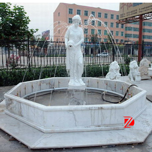 Goddess fountain sculpture